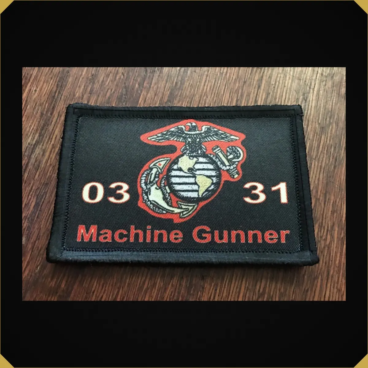 0331 Usmc Marine Machine Gunner Morale Patch 1