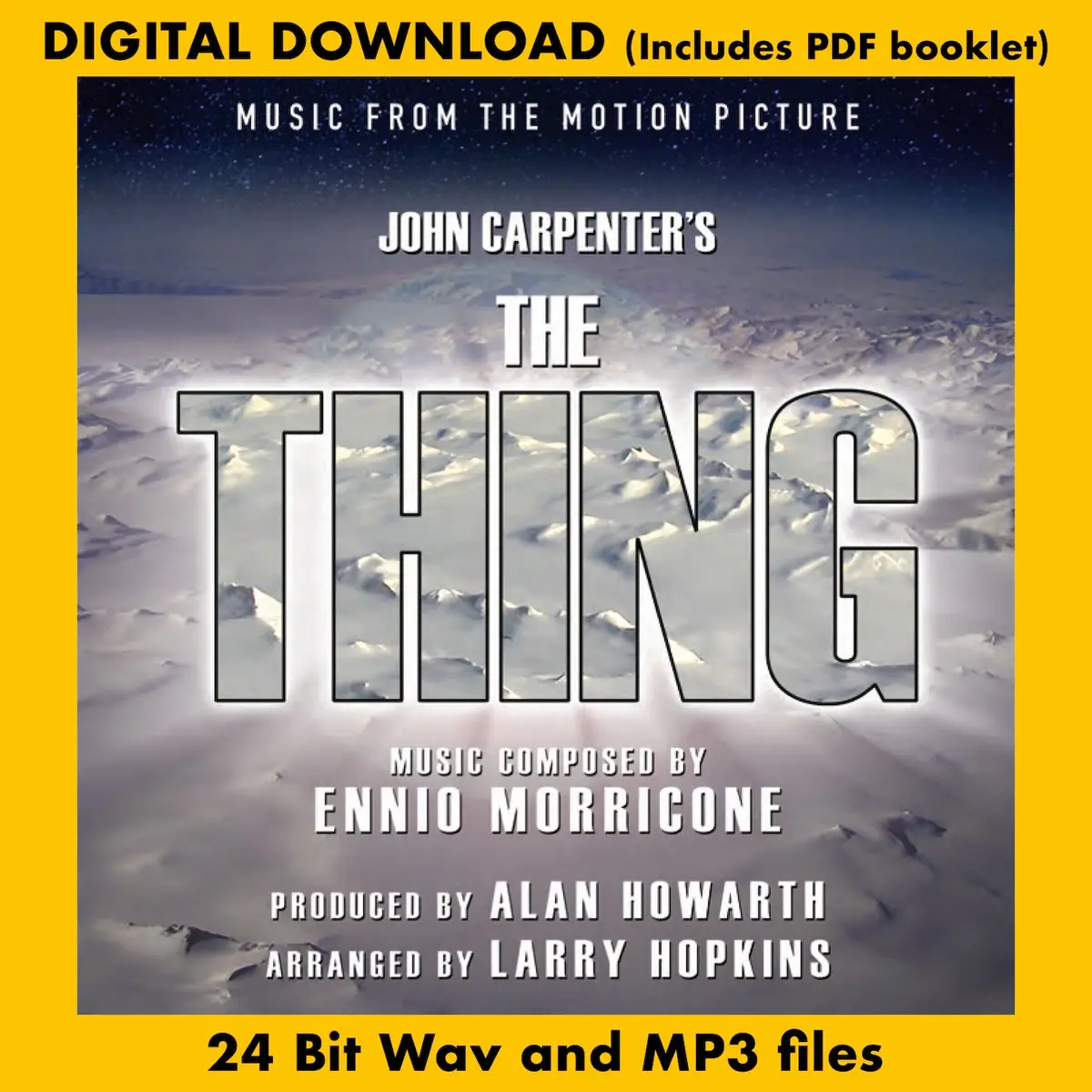 The Thing - Music From The Motion Picture By Ennio Morricone 1