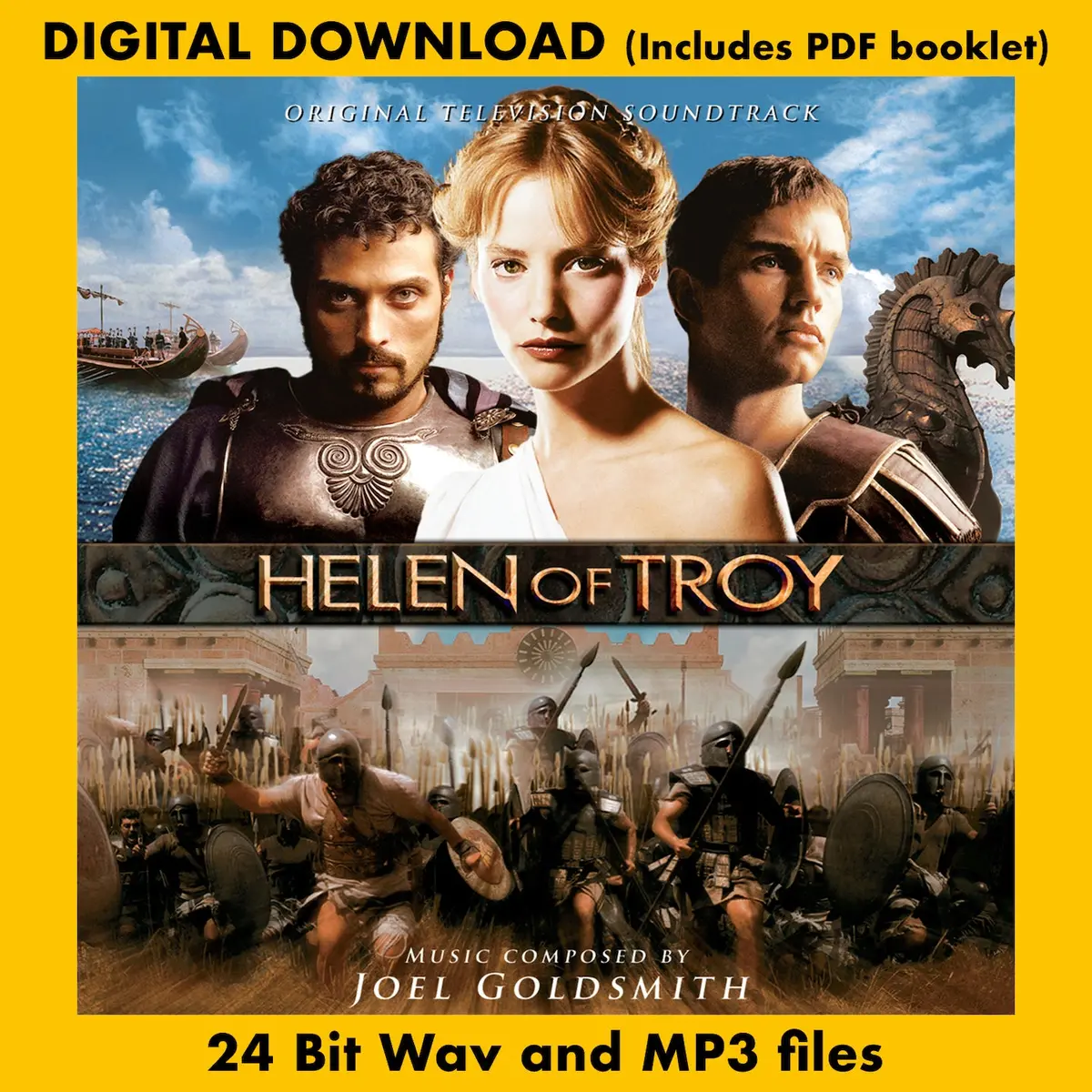 Helen Of Troy - Original Mini-Series Soundtrack By Joel Goldsmith 1