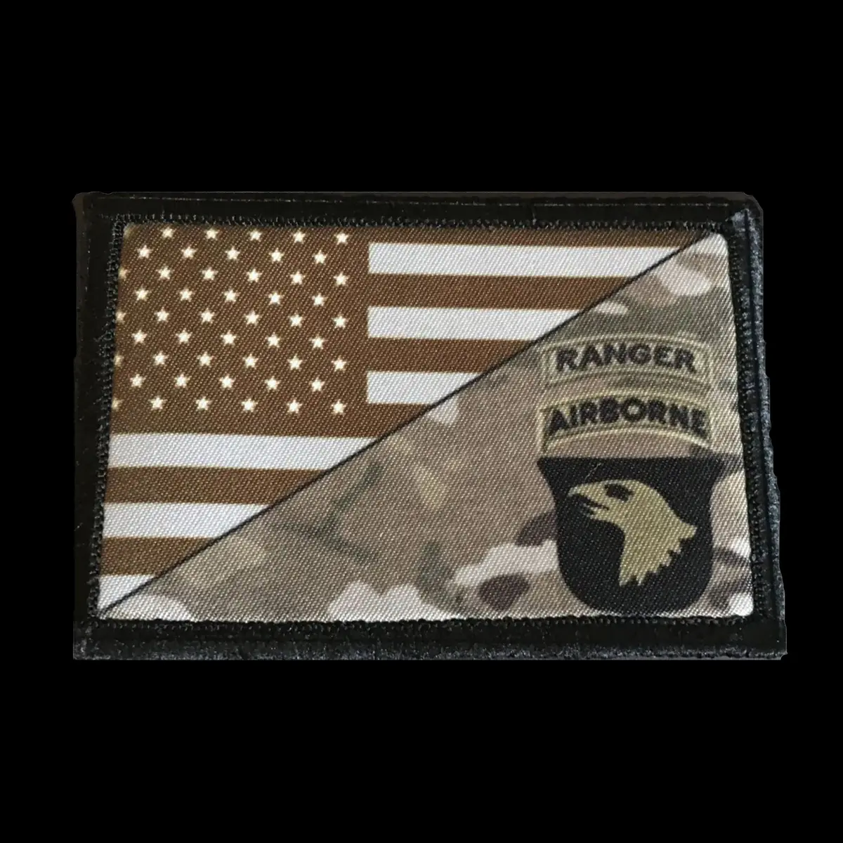 101St Screaming Eagles Airborne Rangers Multicam Morale Patch 1