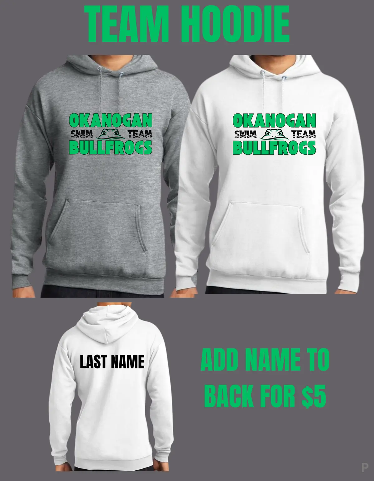 Okanogan Swim Team Hoodie 1