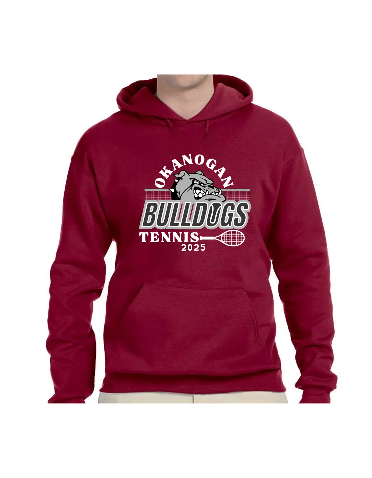 Personalized--Okanogan Tennis Hoodie 1