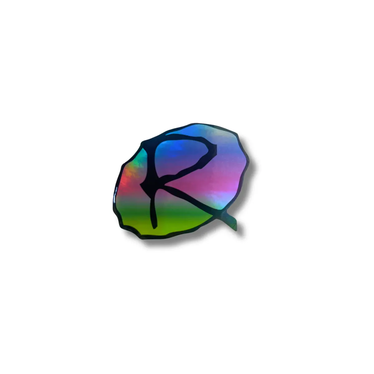Rampworx "R" Sticker, Neo Chrome 1