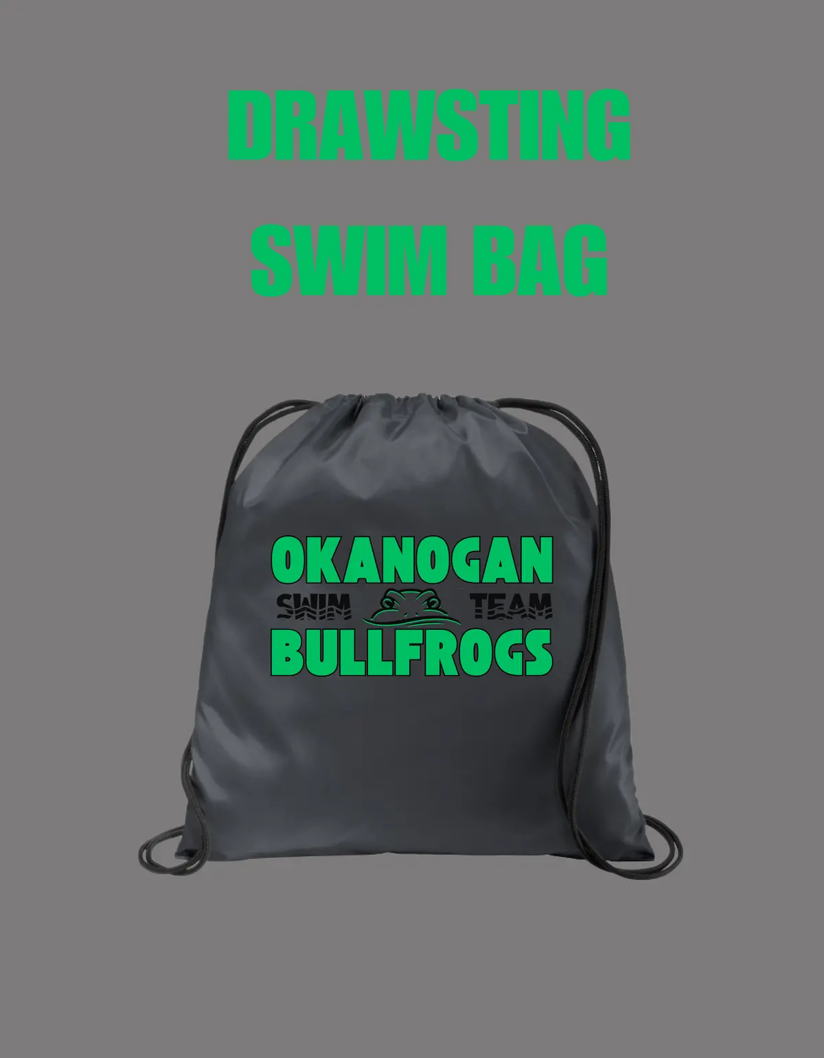 Okanogan Swim Drawstring Bag/Swimsuit Bag 1