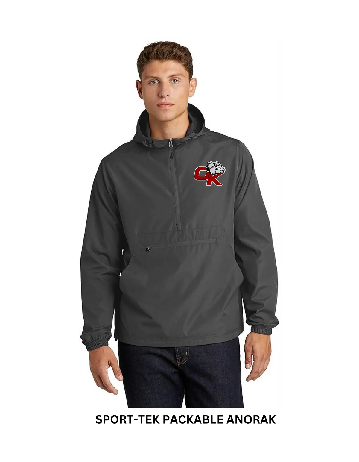 Okanogan Sport-Tek Packable Anorak 1