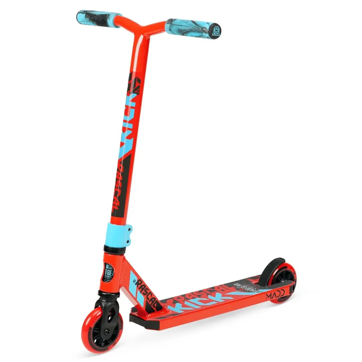 Madd Gear Kick Mini Pro Rascal Iv Complete Stunt Scooter, Red/Blue 1