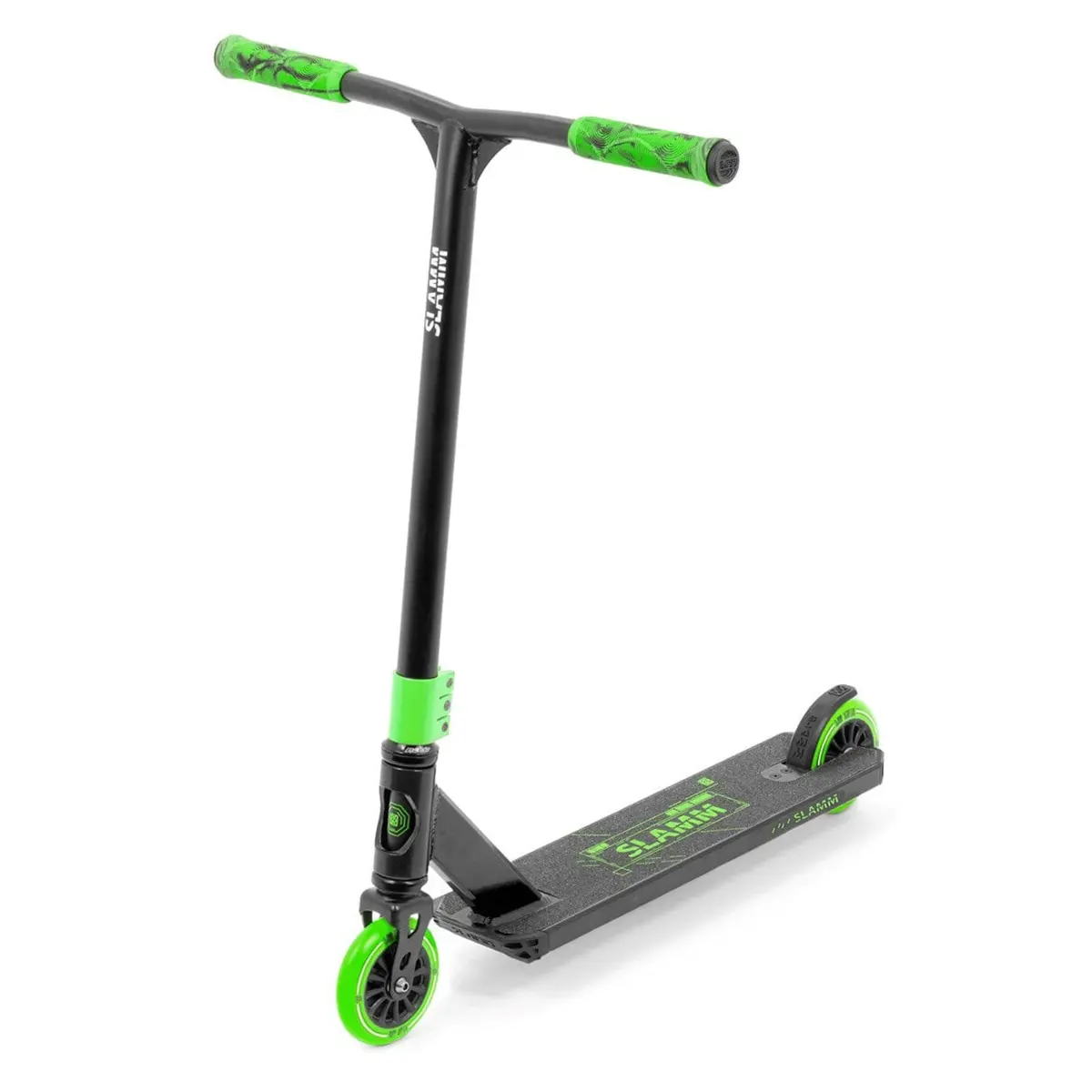 Slamm Classic Mini Stunt Scooter, Green 1