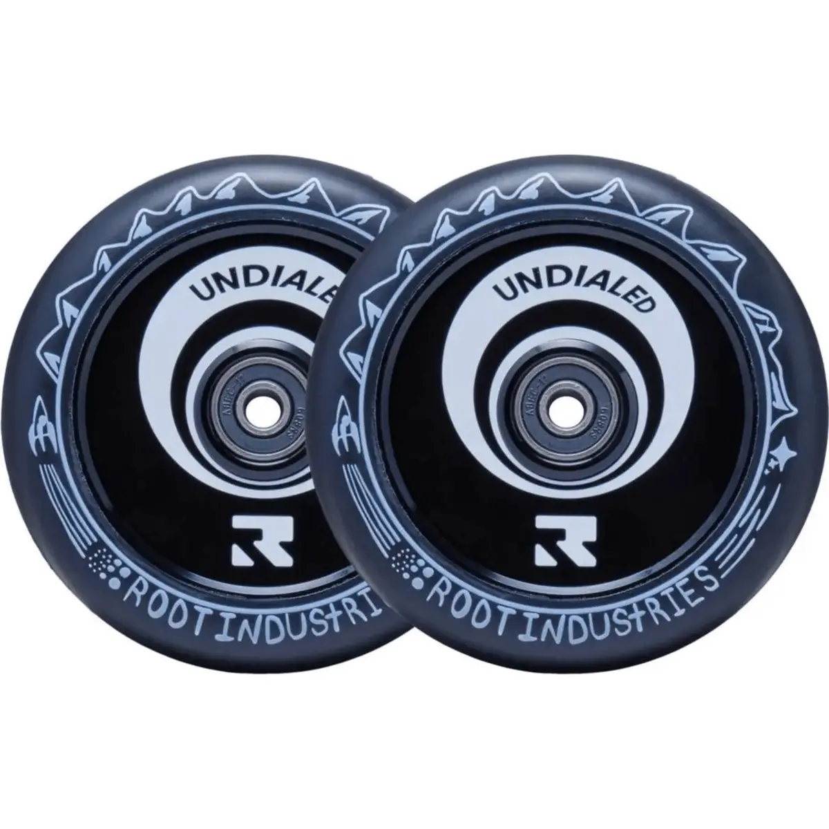 Root Air Undialed 110Mm Pro Scooter Wheels, Black 1