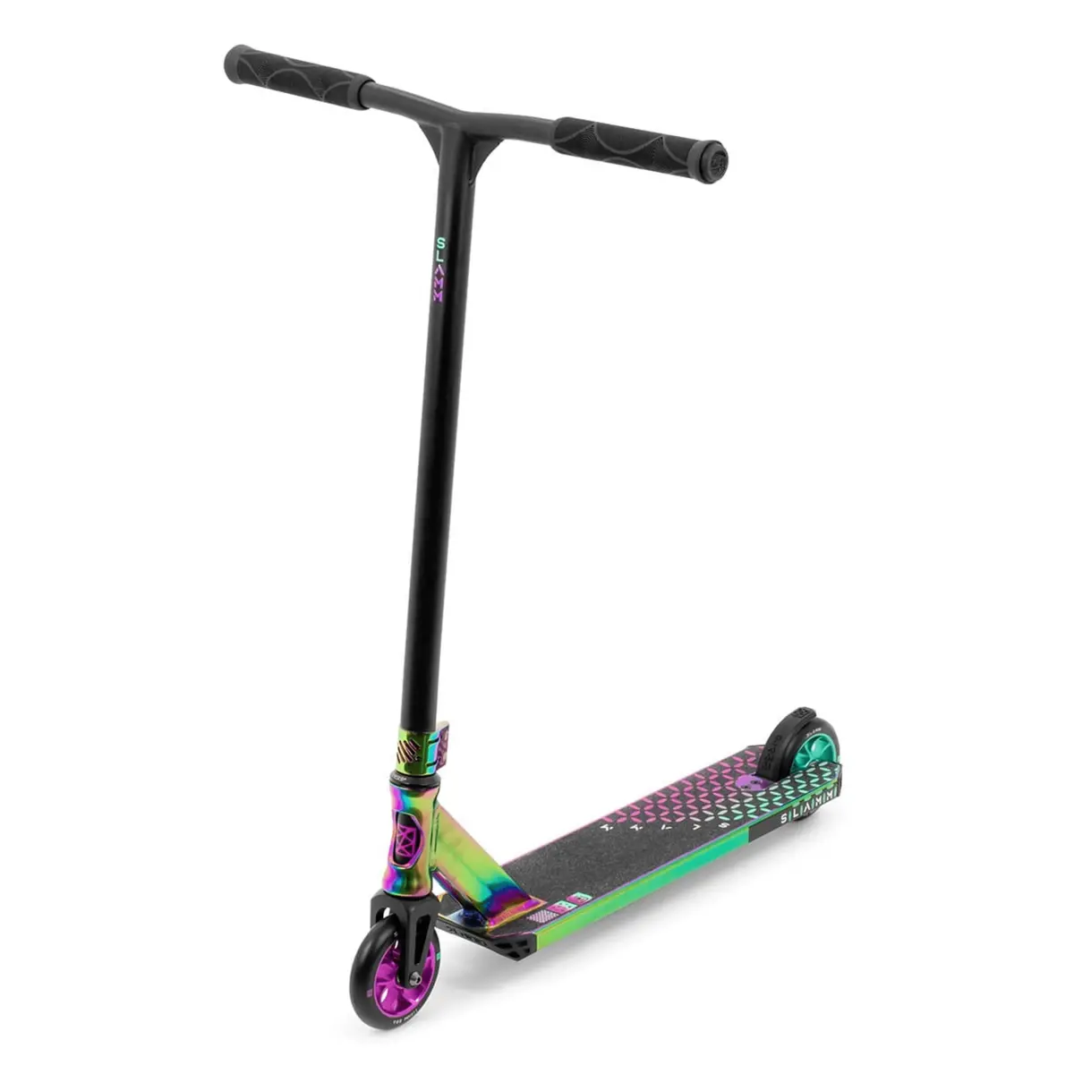 Slamm Assault Complete Stunt Scooter, Neochrome 1