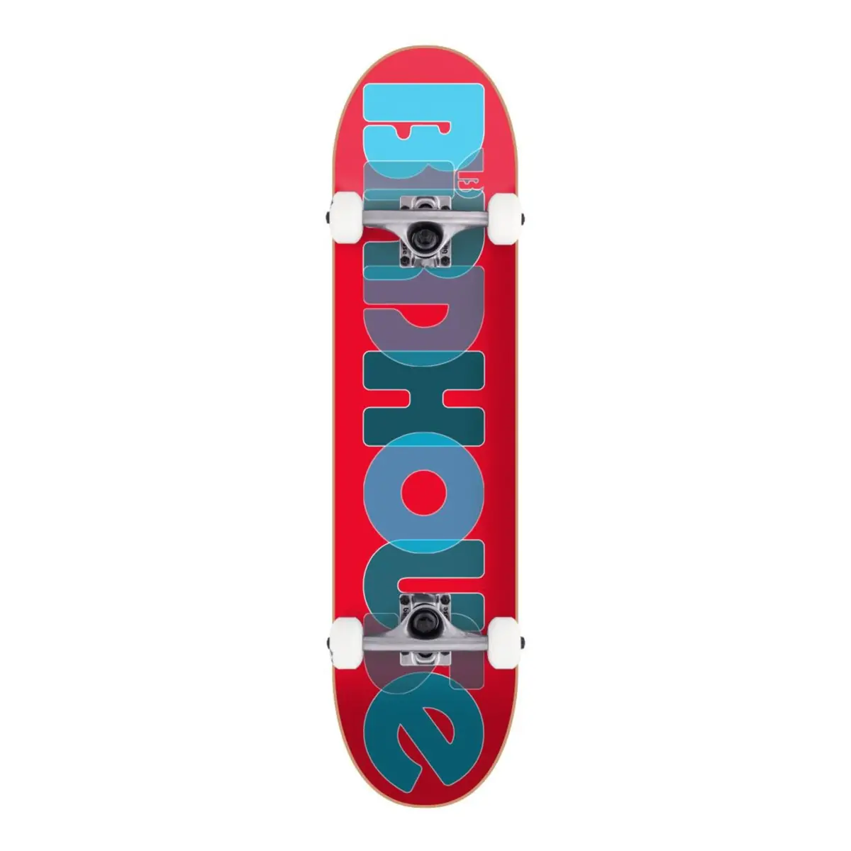 Birdhouse Stage 1 Opacity Logo 2 Complete Skateboard 8", Red 1