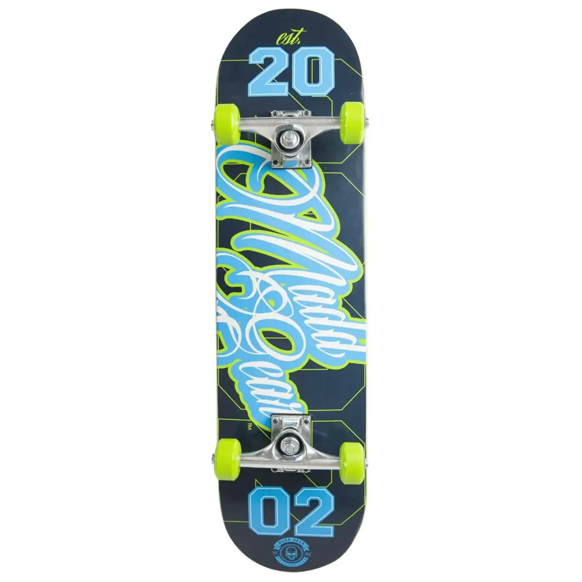 Madd Gear Pro Gameplay Complete Skateboard, Blue/Green 1