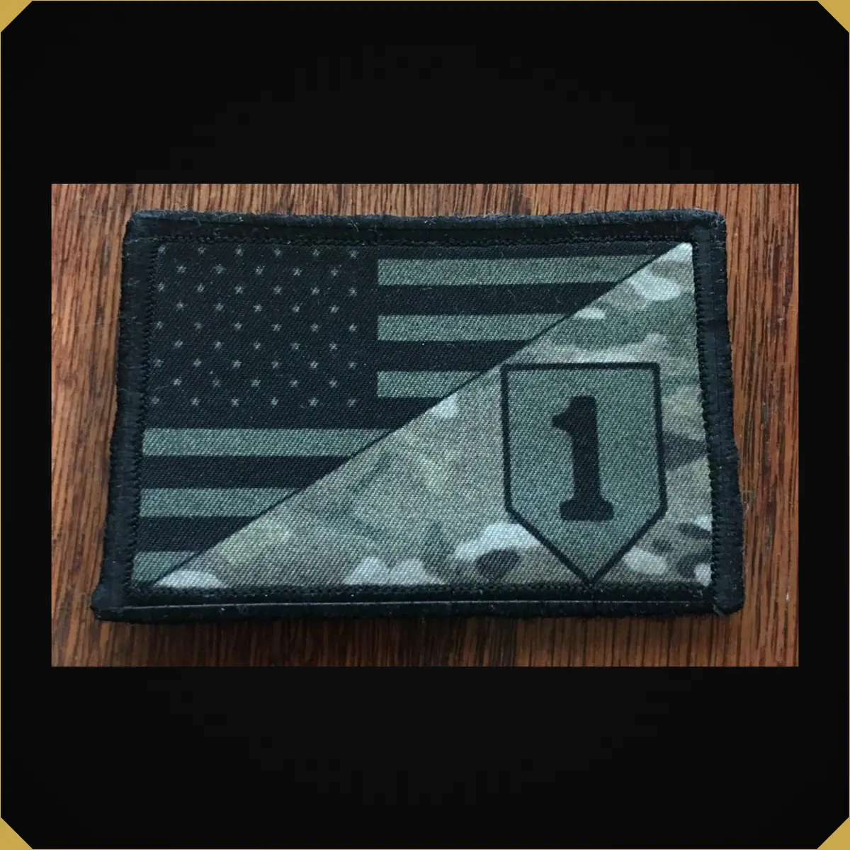 1St Infantry Division Usa Flag Multicam Morale Patch 1