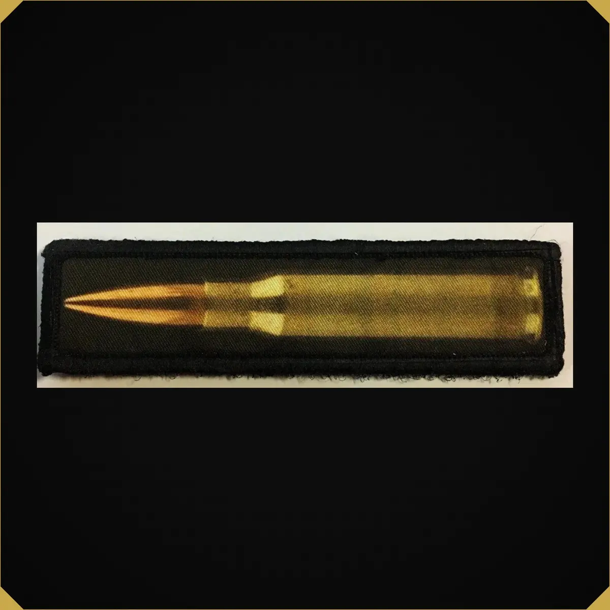1X4 308 Nato Bullet Morale Patch 1