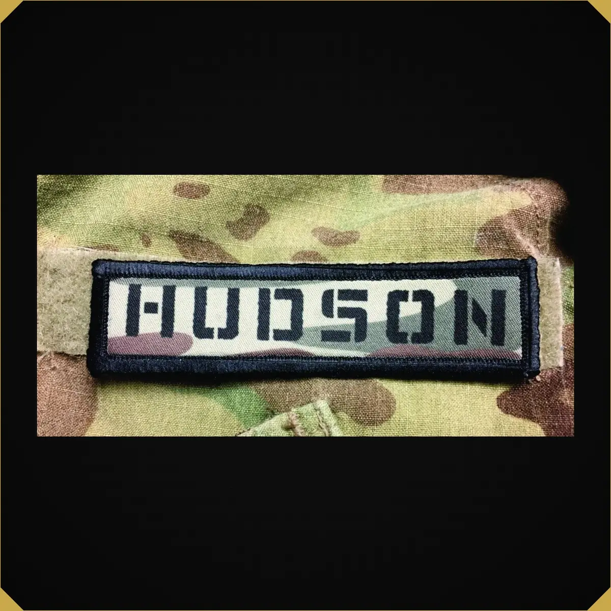 'Hudson' (Bill Paxton) Name Badge Aliens Inspired Morale Patch 1