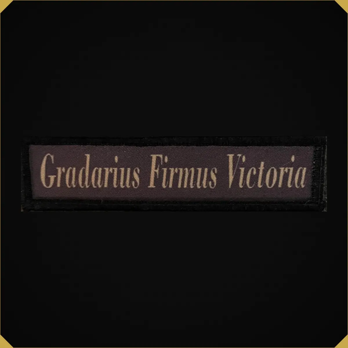 1X4 Gradarius Firmus Victoria Ted Lasso Morale Patch 1
