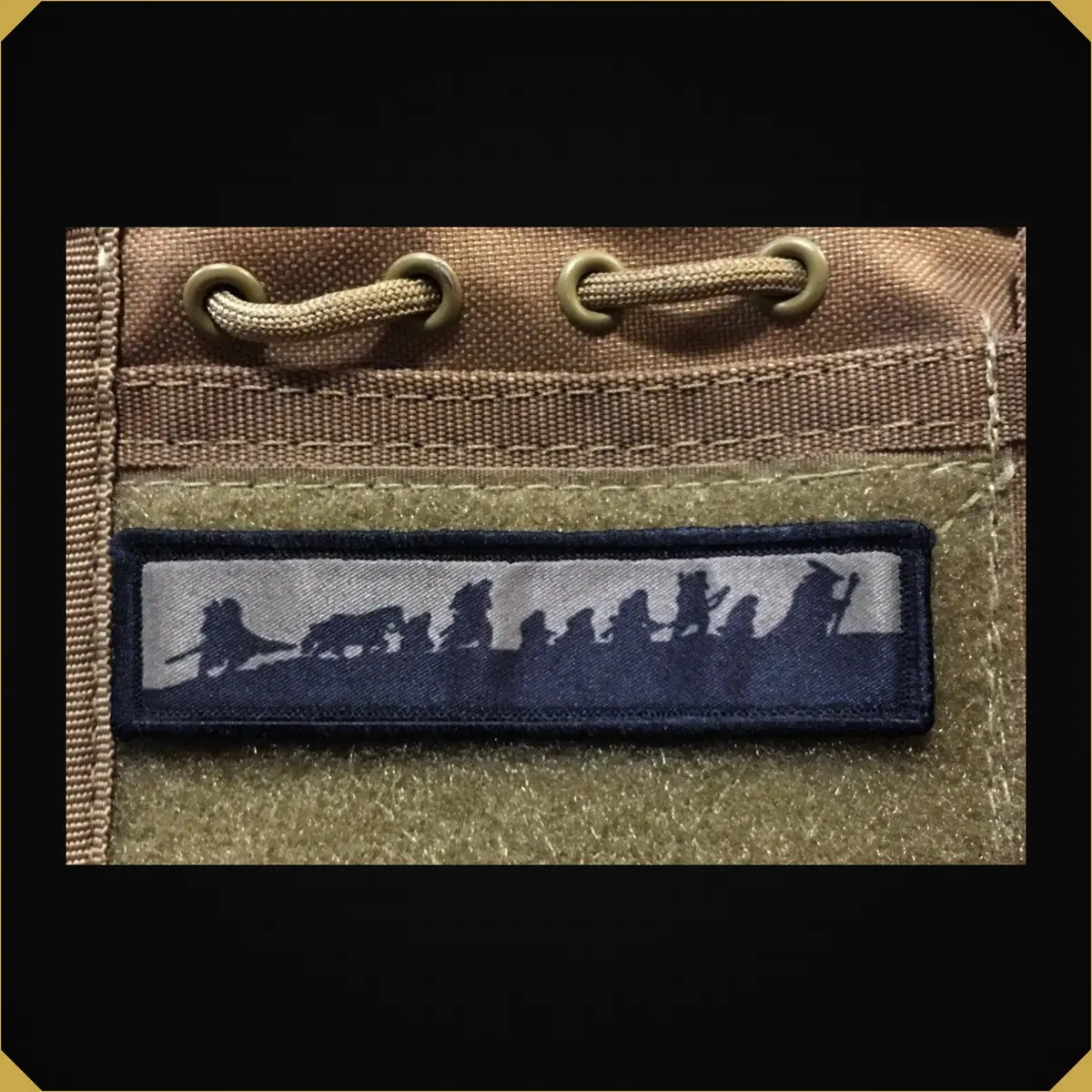 1X4 Lord Of The Rings Fellowship Morale Patch 1