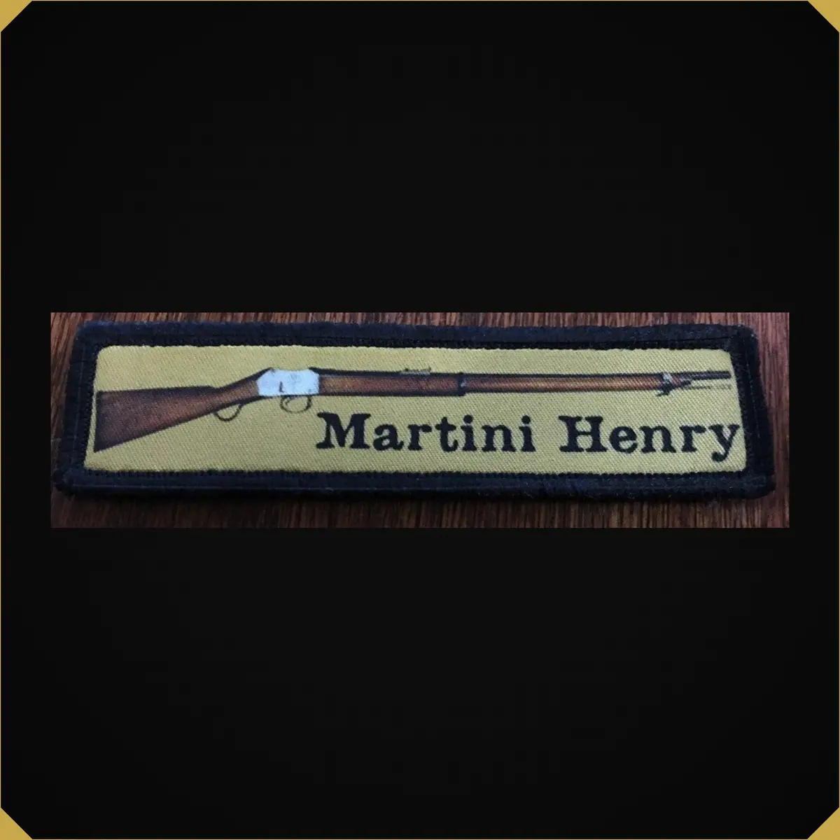 1X4 Martini Henry Rifle Morale Patch 1