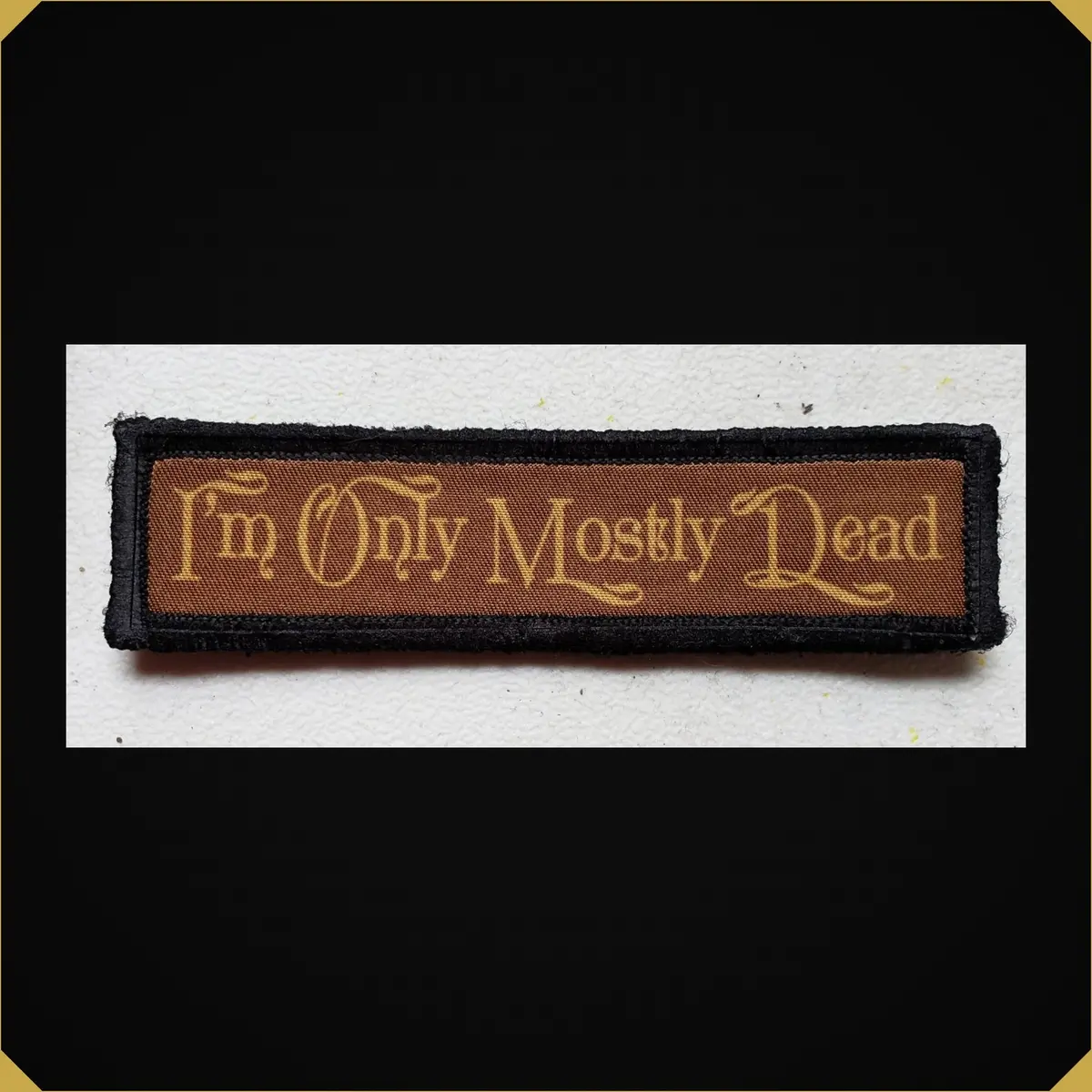 I'm Only Mostly Dead Princess Bride Inspired Morale Patch 1