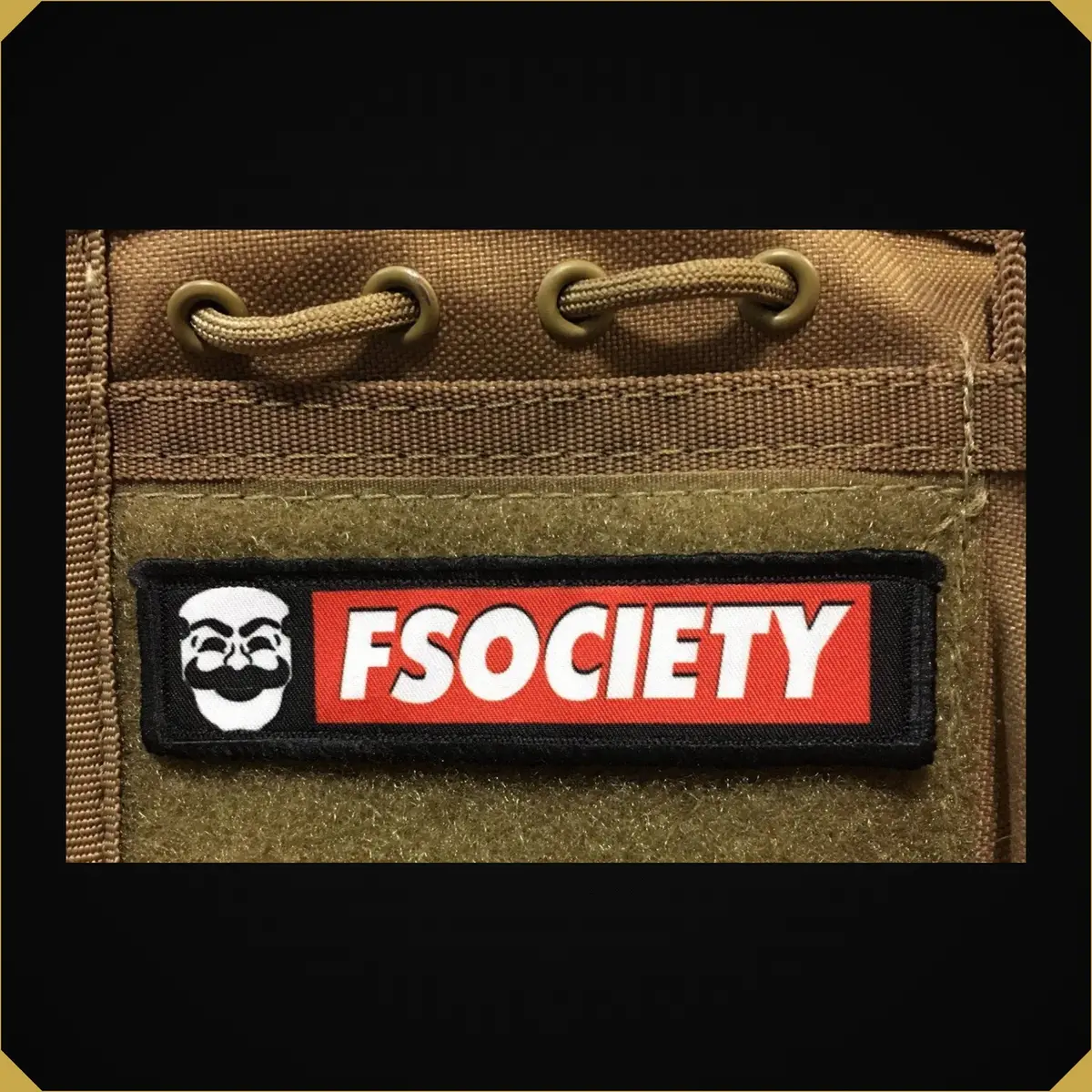 1X4 Mr Robot Fsociety Morale Patch 1