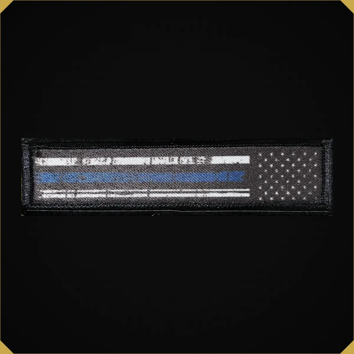 1X4 Thin Blue Line Usa Flag Morale Patch 1