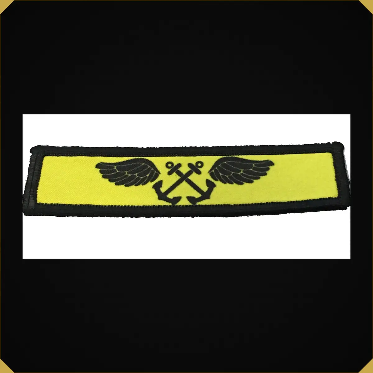 1X4 Yellow Shirt Boatswain's Mate Morale Patch 1