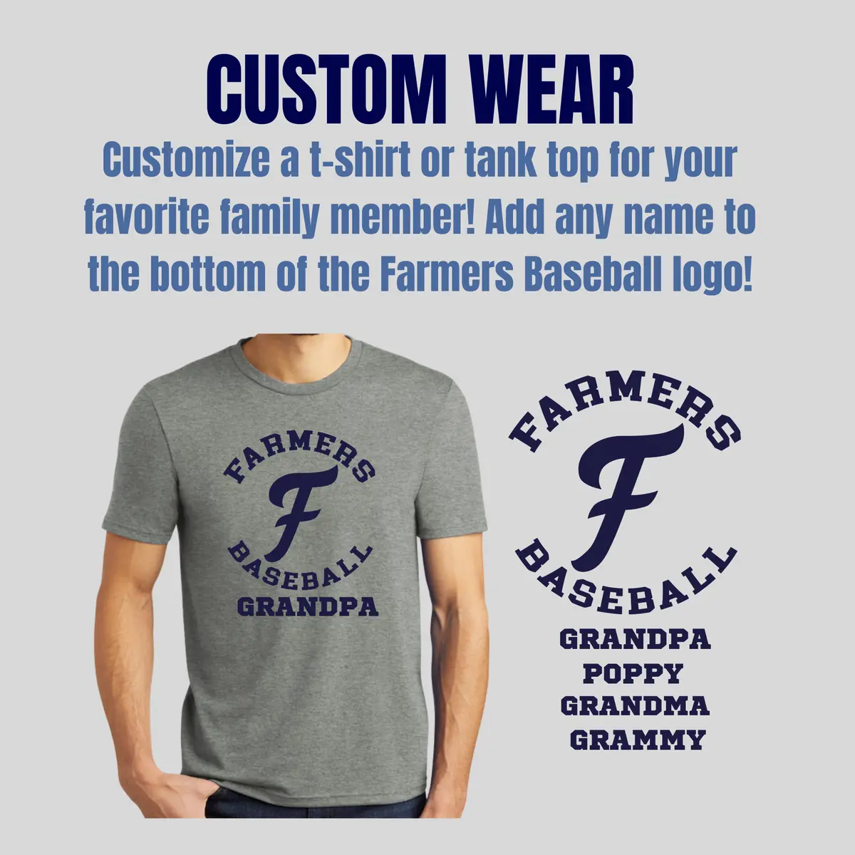 Customized Farmers Fan Tee 1