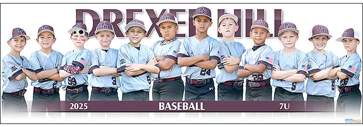 2025 Drexel Hill Baseball 7U 1