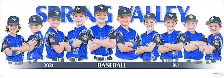 2021 Spring Valley Baseball 8U 1