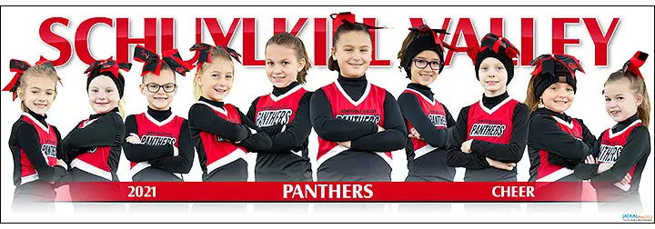 2021 Schuylkill Valley Panthers Cheer Poster 1