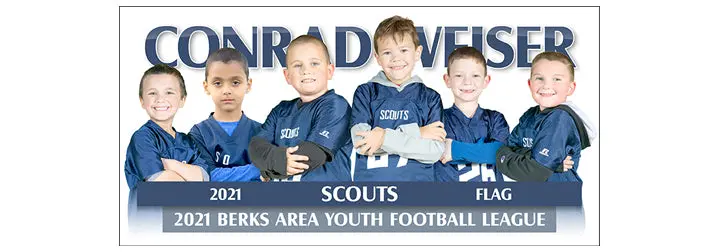 2021 Conrad Weiser Flag Football Poster 1