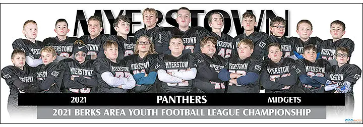 2021 Myerstown Panthers Midgets Poster 1