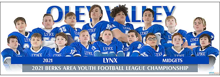 2021 Oley Lynx Midgets Poster 1