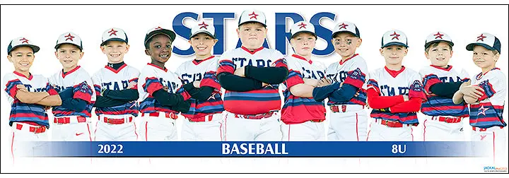 2022 Stars Baseball 8U - Brown 1