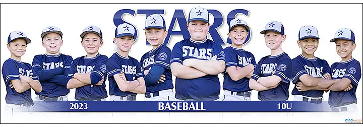 2023 Stars Baseball Brown 10U 1