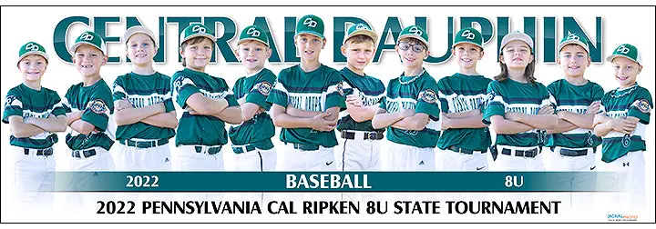 2022 Central Dauphin Baseball 8U 1