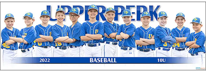 2022 Upper Perk Baseball 10U 1