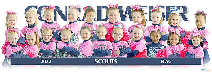 2022 Conrad Weiser Cheer Flag 1