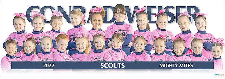 2022 Conrad Weiser Cheer Mighty Mites 1