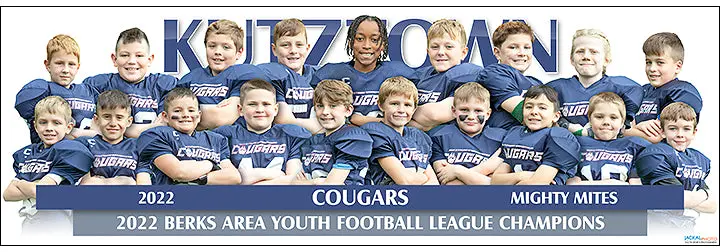 2022 Kutztown Cougars Mighty Mites Champions 1