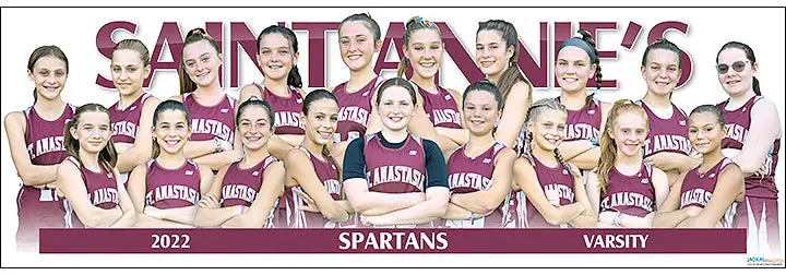 2022 Saint Annie's Spartans Varsity 1