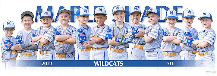 2023 Maple Shade Baseball 7U 1