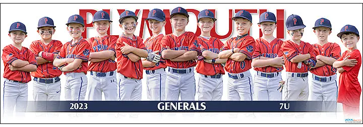 2023 Plymouth Generals 7U 1