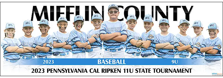 2023 Mifflin County Baseball 9U 1