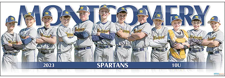 2023 Montgomery Spartans Gold 10U 1