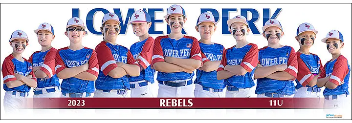 2023 Lower Perk Rebels Maroon 11U 1