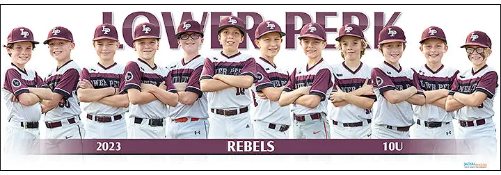 2023 Lower Perk Rebels Maroon 10U 1