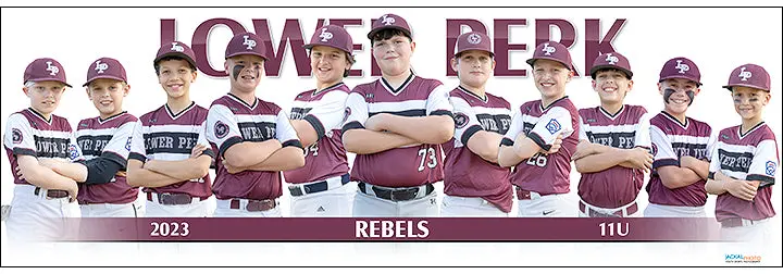2023 Lower Perk Rebels Black 11U 1