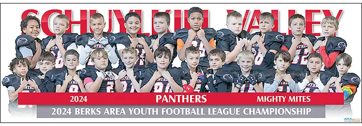 2024 Schuylkill Valley Panthers Mighty Mites Football 1