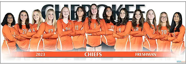 2023 Cherokee Chiefs Volleyball-Freshman 1