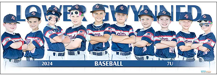 2024 Lower Gwynned Baseball 7U 1